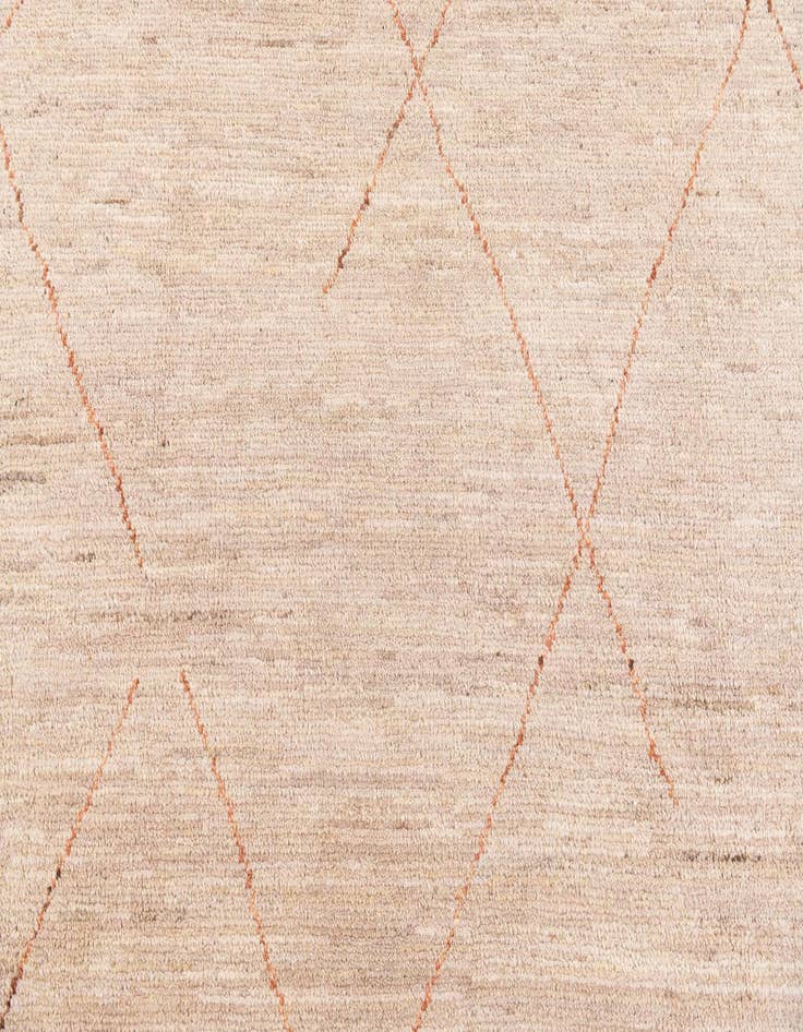 Detail image of 8' 2 x 11' 5  Hand Knotted Moroccan Wool Rug