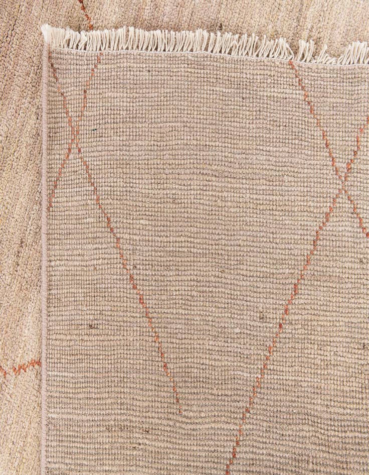 Detail image of 8' 2 x 11' 5  Hand Knotted Moroccan Wool Rug