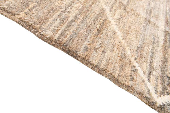 8' 9 x 9' 10 Hand Knotted Moroccan Wool Rug