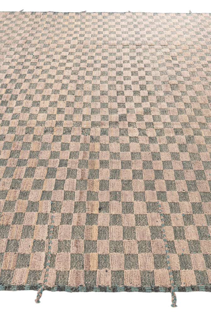 9' 8 x 11' 9 Hand Knotted Moroccan Wool Rug