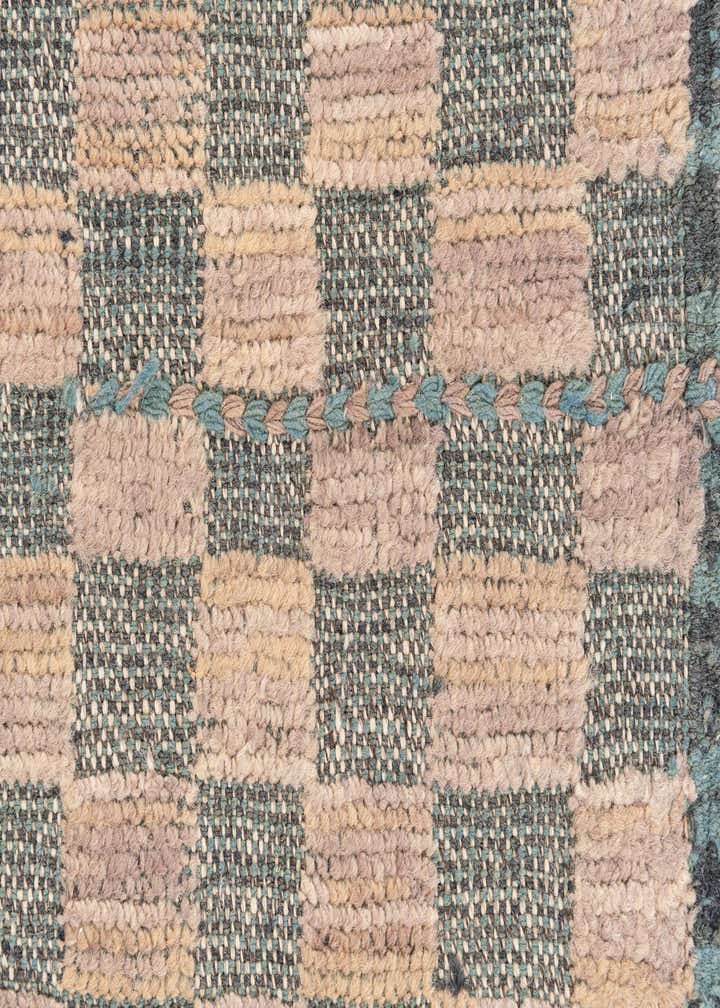 9' 8 x 11' 9 Hand Knotted Moroccan Wool Rug