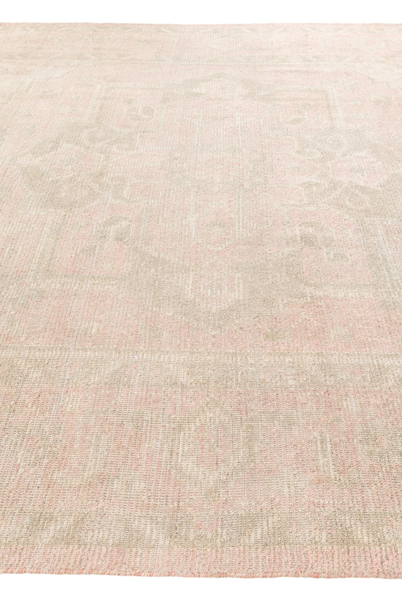 8' 5 x 11' 10 Hand Knotted Moroccan Wool Rug