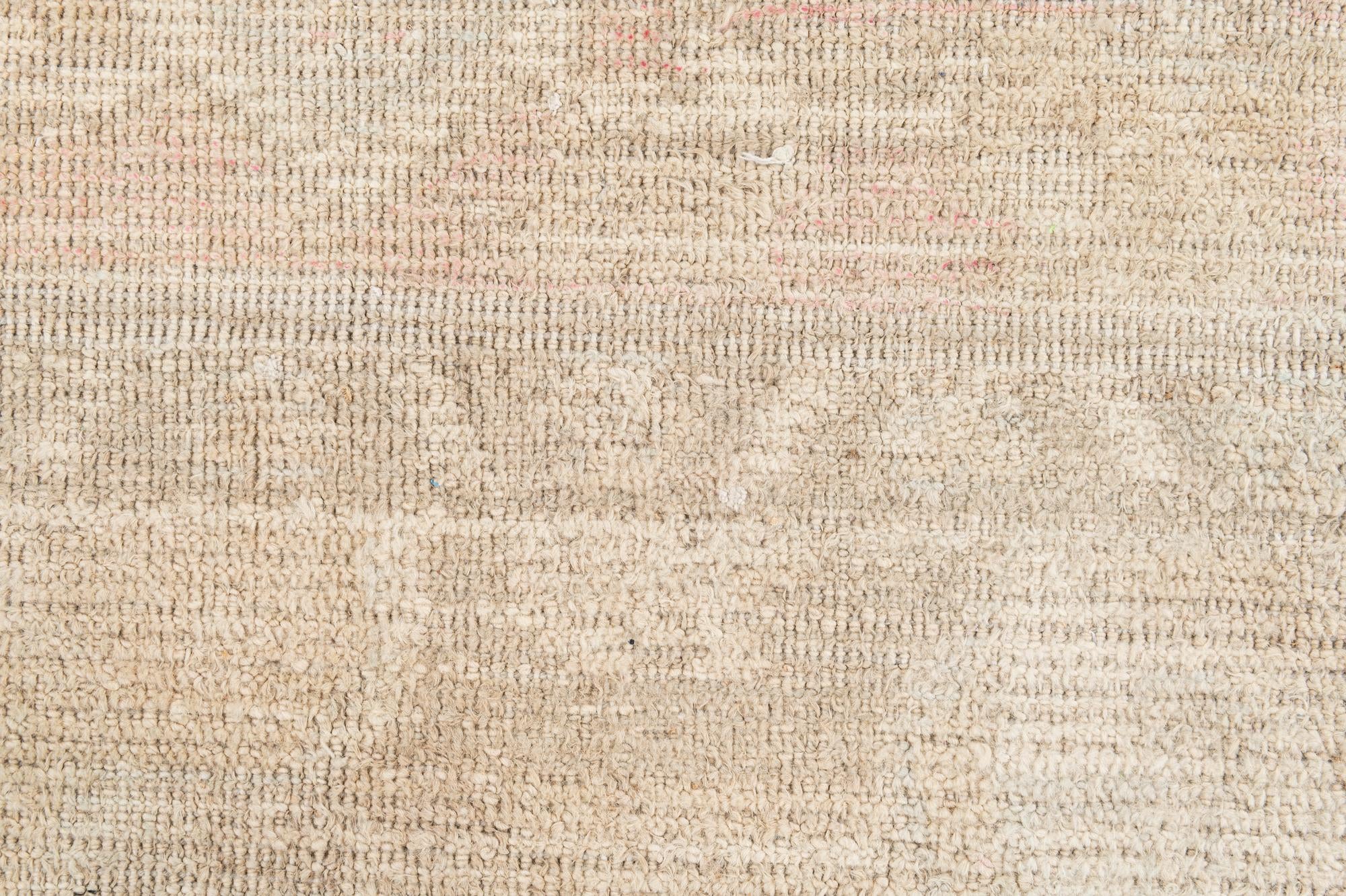 8' 5 x 11' 10 Hand Knotted Moroccan Wool Rug