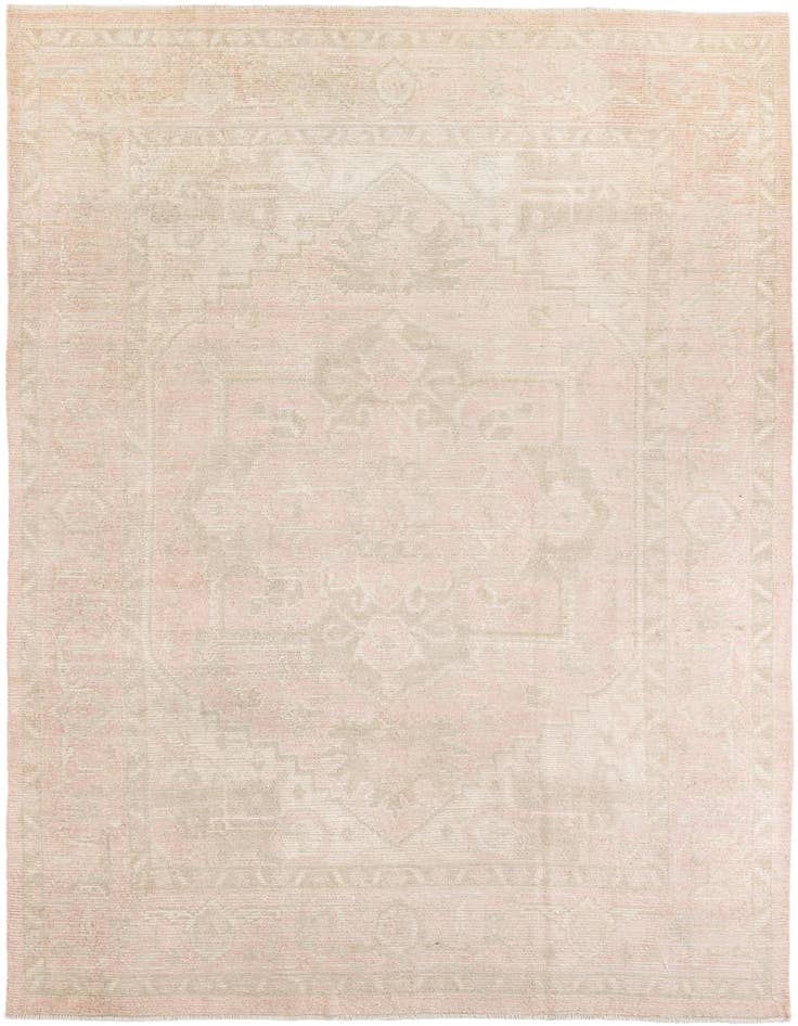 Detail image of 8' 5 x 11' 10 Hand Knotted Moroccan Wool Rug