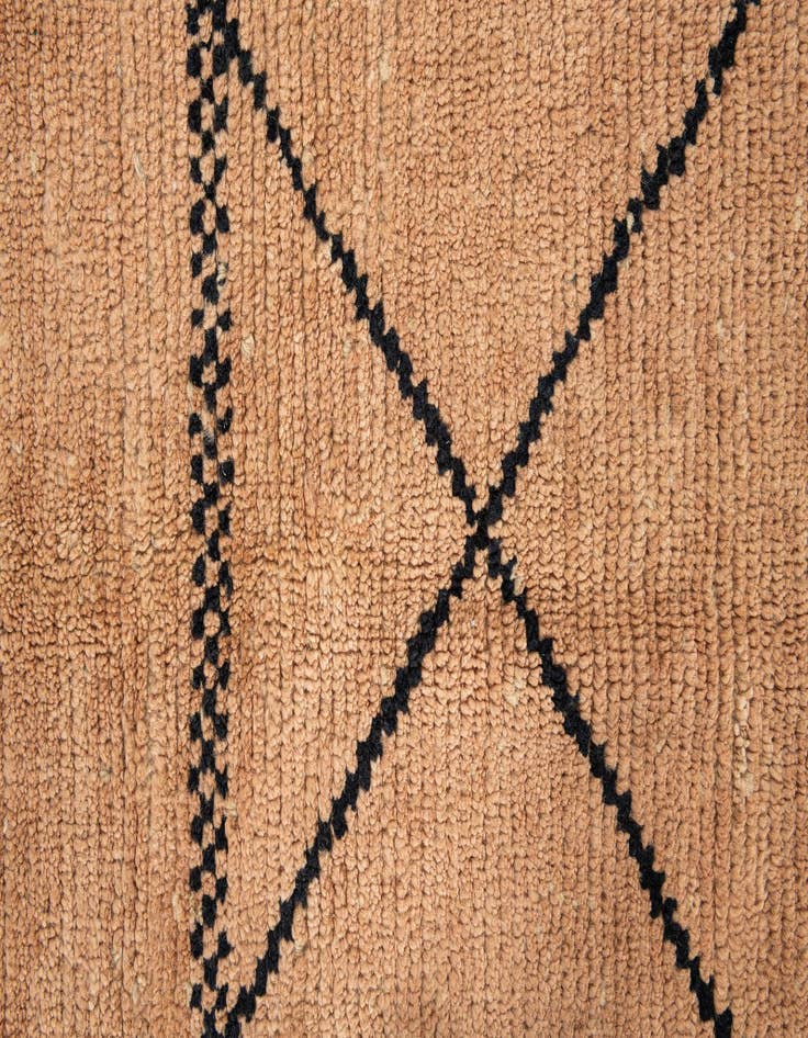 Detail image of 5' 3 x 7' 4  Hand Knotted Moroccan Wool Rug