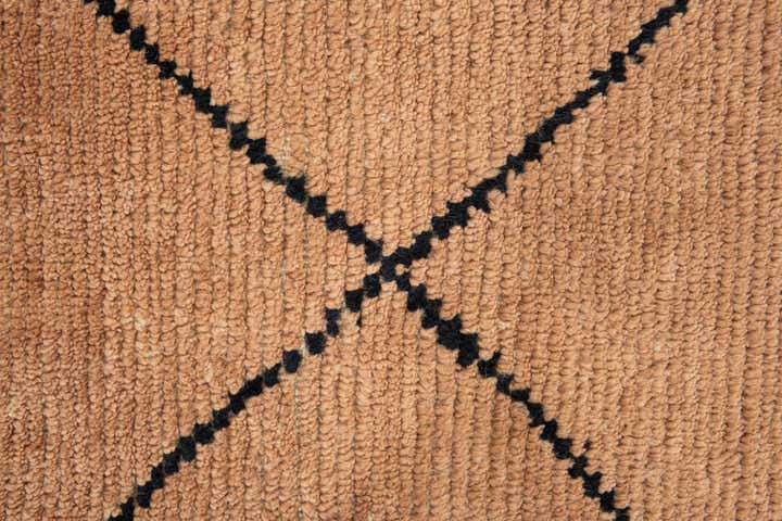 5' 3 x 7' 4 Hand Knotted Moroccan Wool Rug