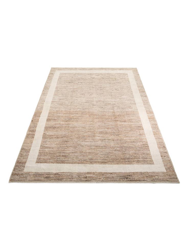 Detail image of 10' 5 x 14' 6  Hand Knotted Moroccan Wool Rug