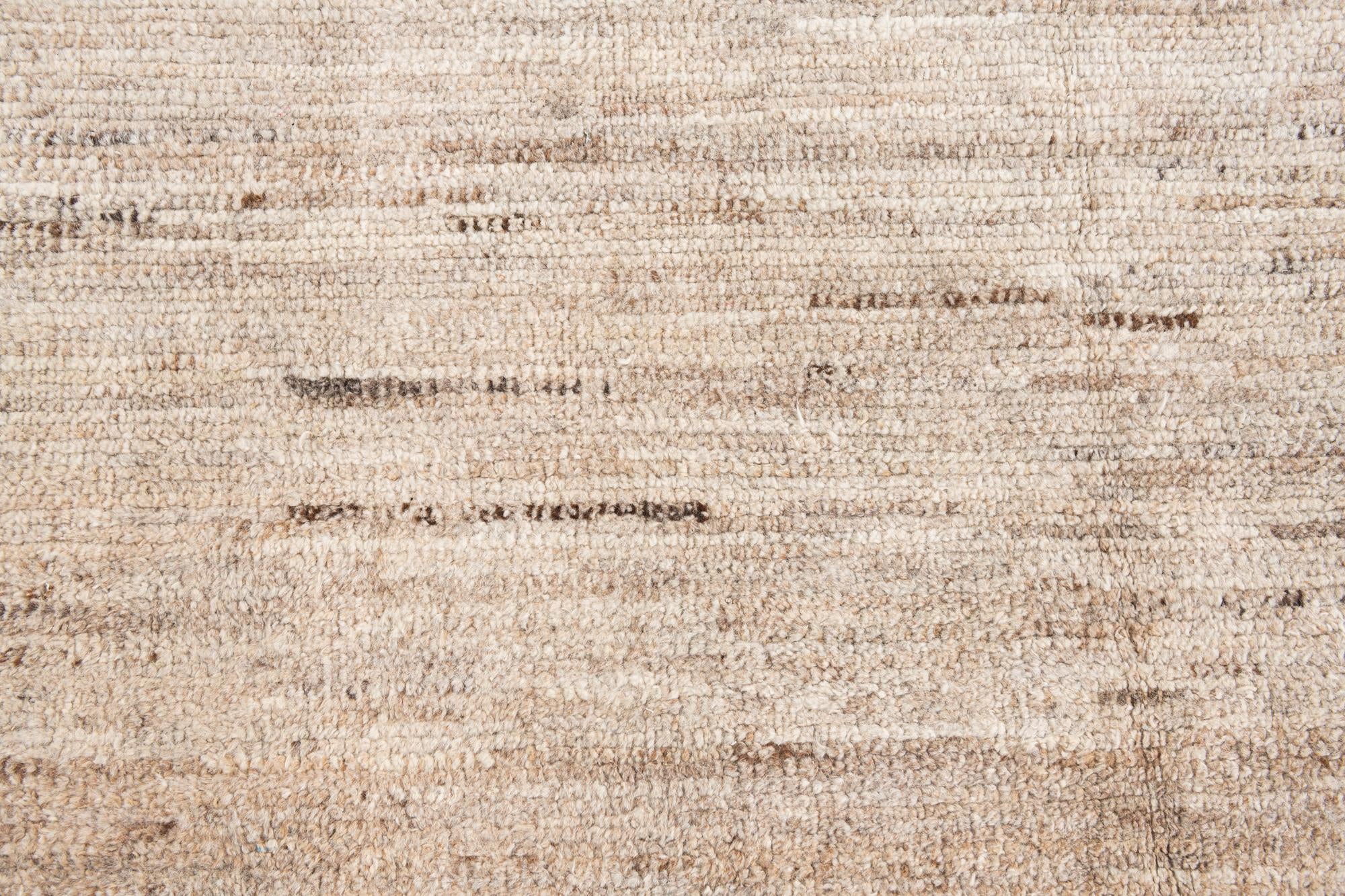 10' 5 x 14' 6 Hand Knotted Moroccan Wool Rug