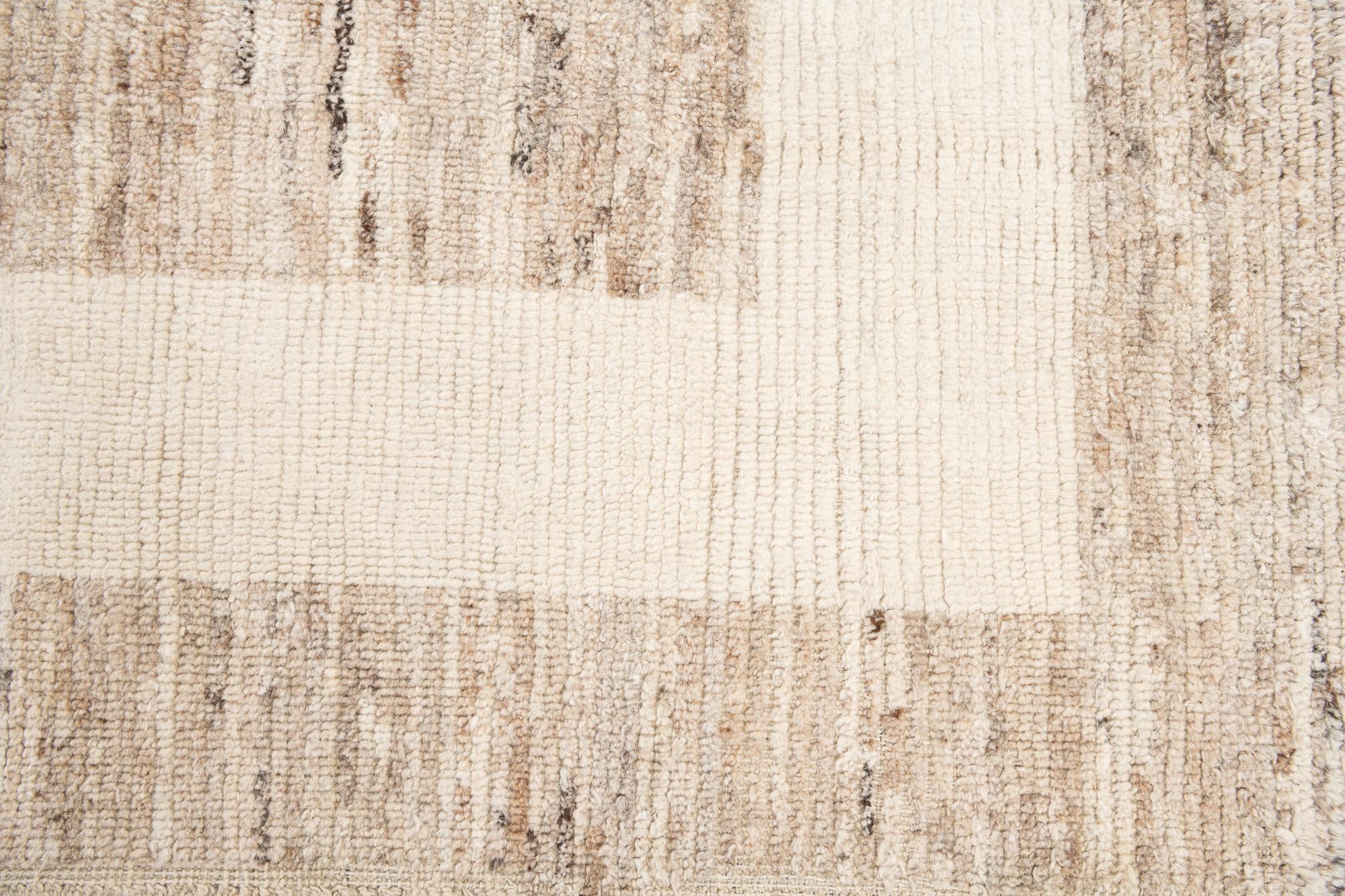 10' 5 x 14' 6 Hand Knotted Moroccan Wool Rug