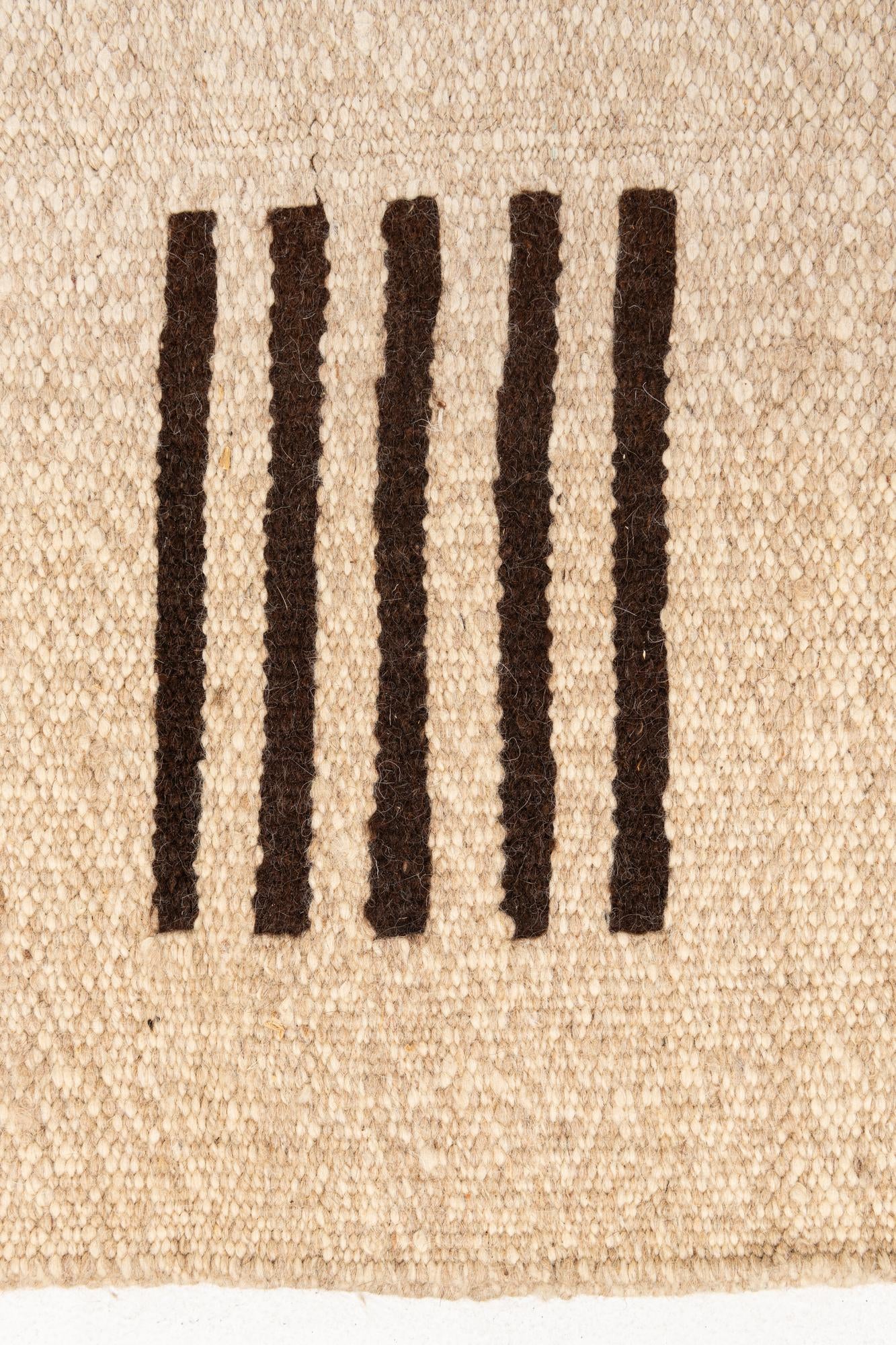 6' 6 x 9' 10 Hand Knotted Moroccan Wool Rug