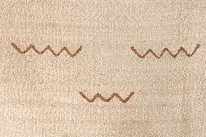 6' 6 x 9' 10 Hand Knotted Moroccan Wool Rug