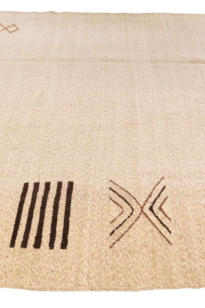 6' 6 x 9' 10 Hand Knotted Moroccan Wool Rug