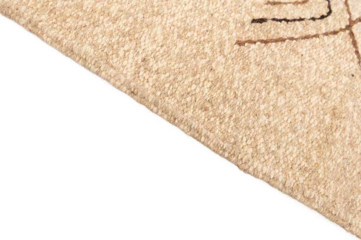 6' 6 x 9' 10 Hand Knotted Moroccan Wool Rug