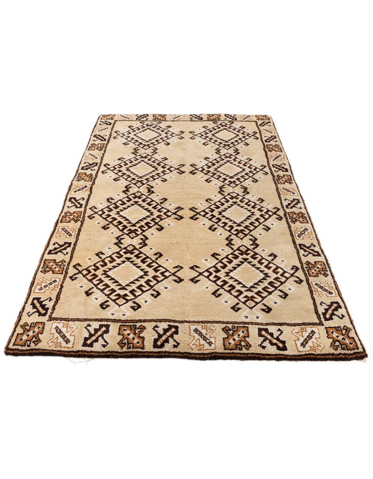 Detail image of 5' 1 x 8' 10  Hand Knotted Moroccan Wool Rug