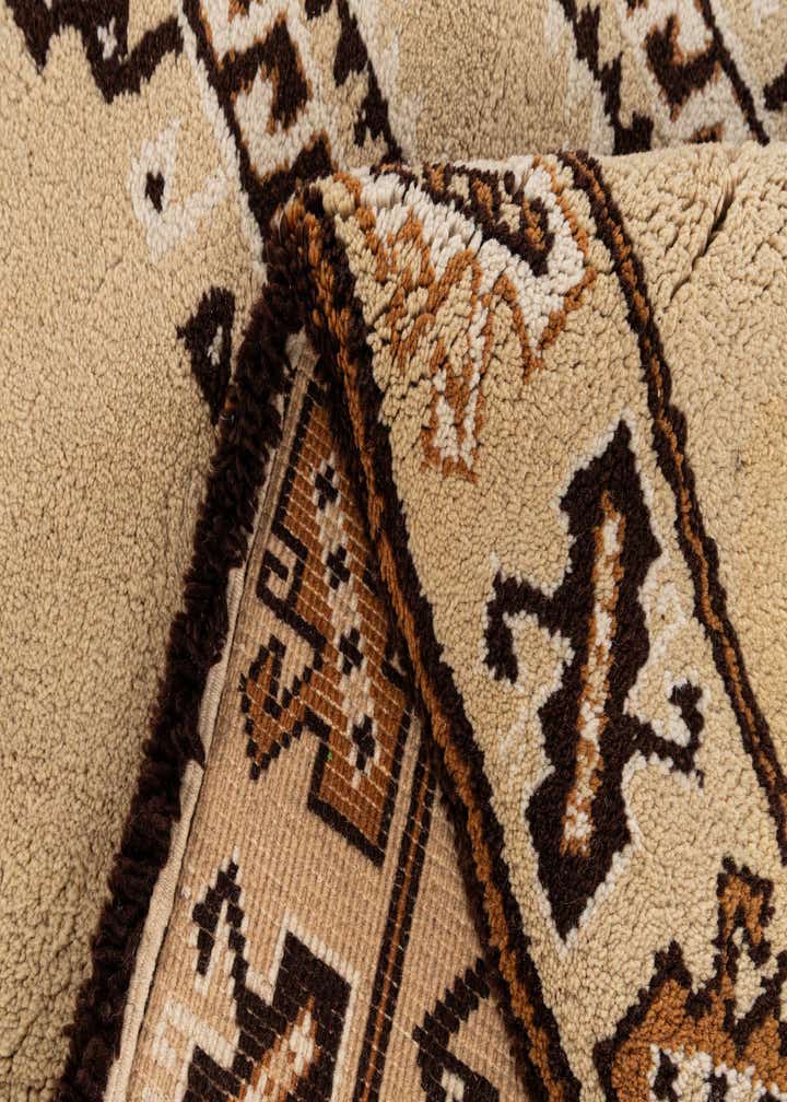 5' 1 x 8' 10 Hand Knotted Moroccan Wool Rug