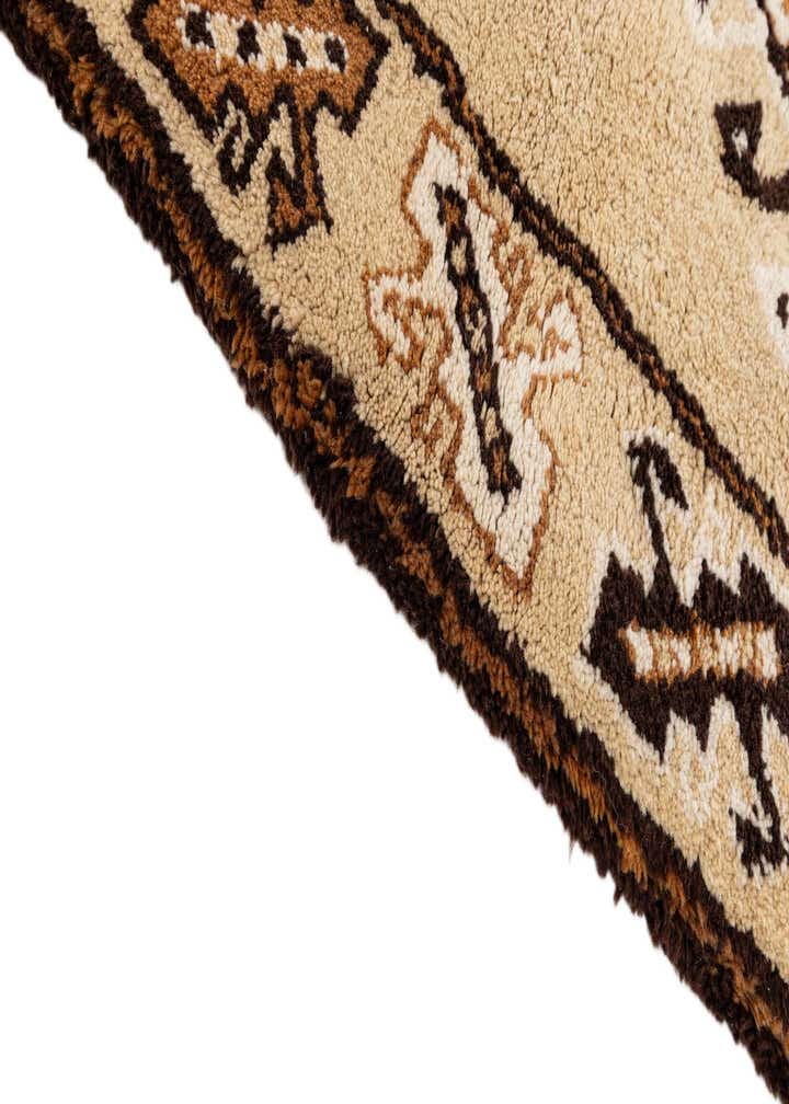 5' 1 x 8' 10 Hand Knotted Moroccan Wool Rug