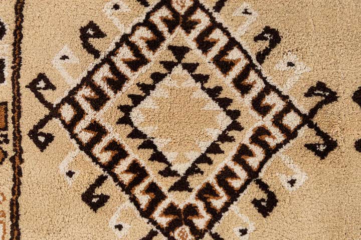 5' 1 x 8' 10 Hand Knotted Moroccan Wool Rug