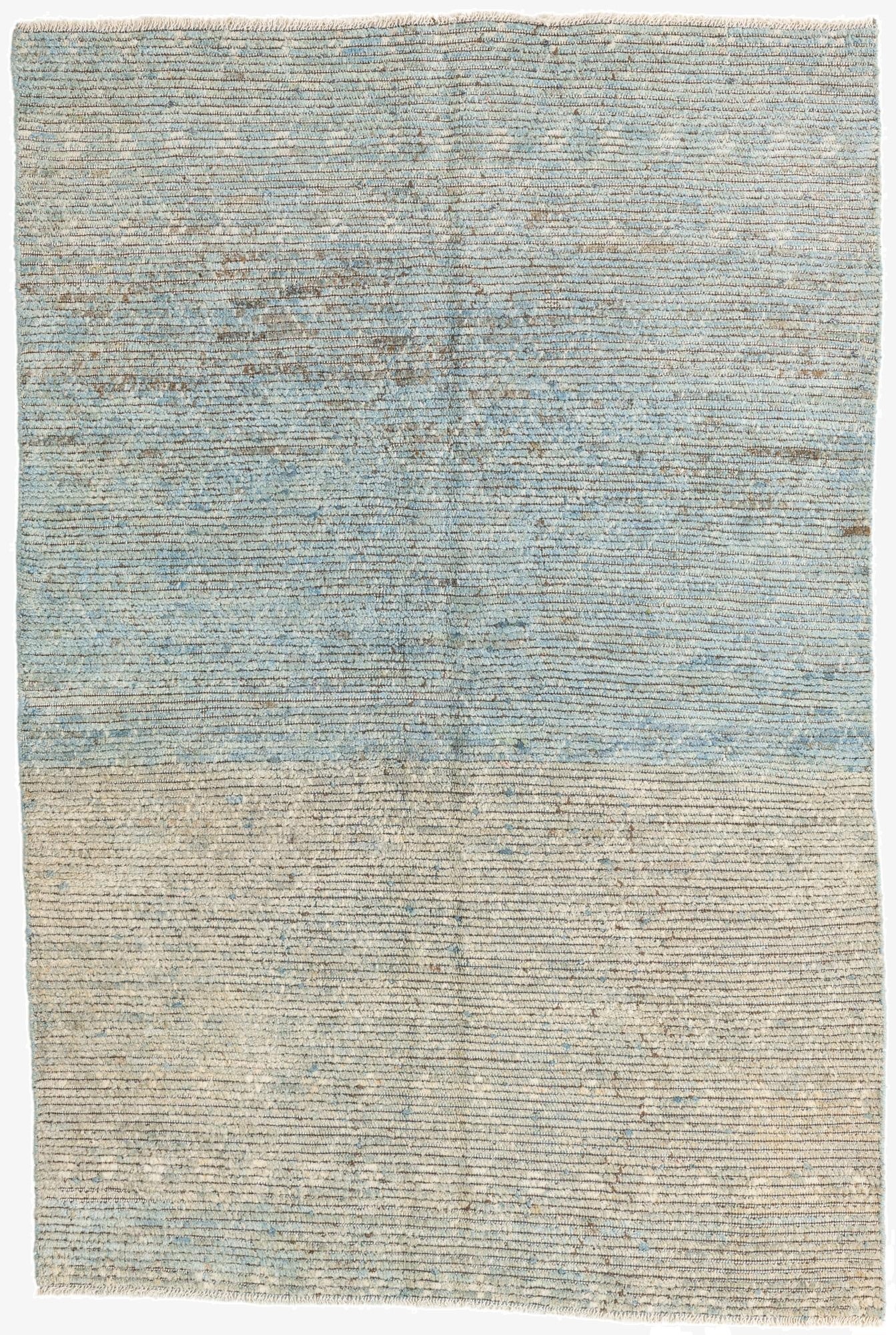 Primary image 5' 3 x 8'  Hand Knotted Moroccan Wool Rug