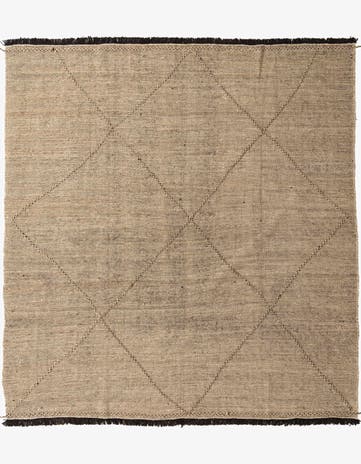 8' 5 x 9' 6 Hand Knotted Moroccan Wool Rug