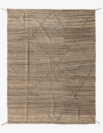 6' x 7' 8 Hand Knotted Moroccan Wool Rug