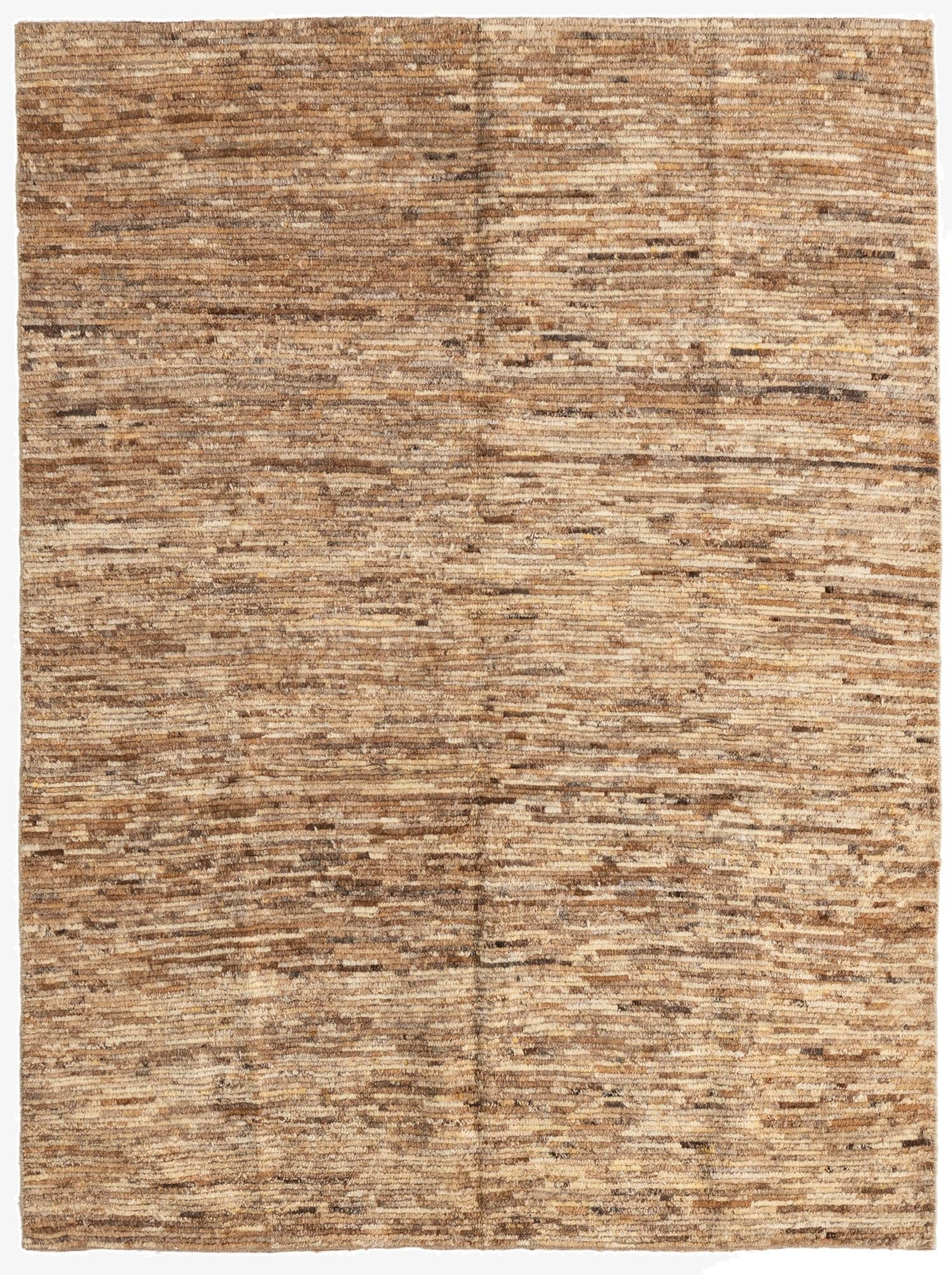 4' 8 x 6' 4  Hand Knotted Moroccan Wool Rug