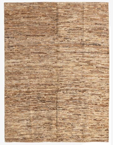 4' 8 x 6' 4 Hand Knotted Moroccan Wool Rug