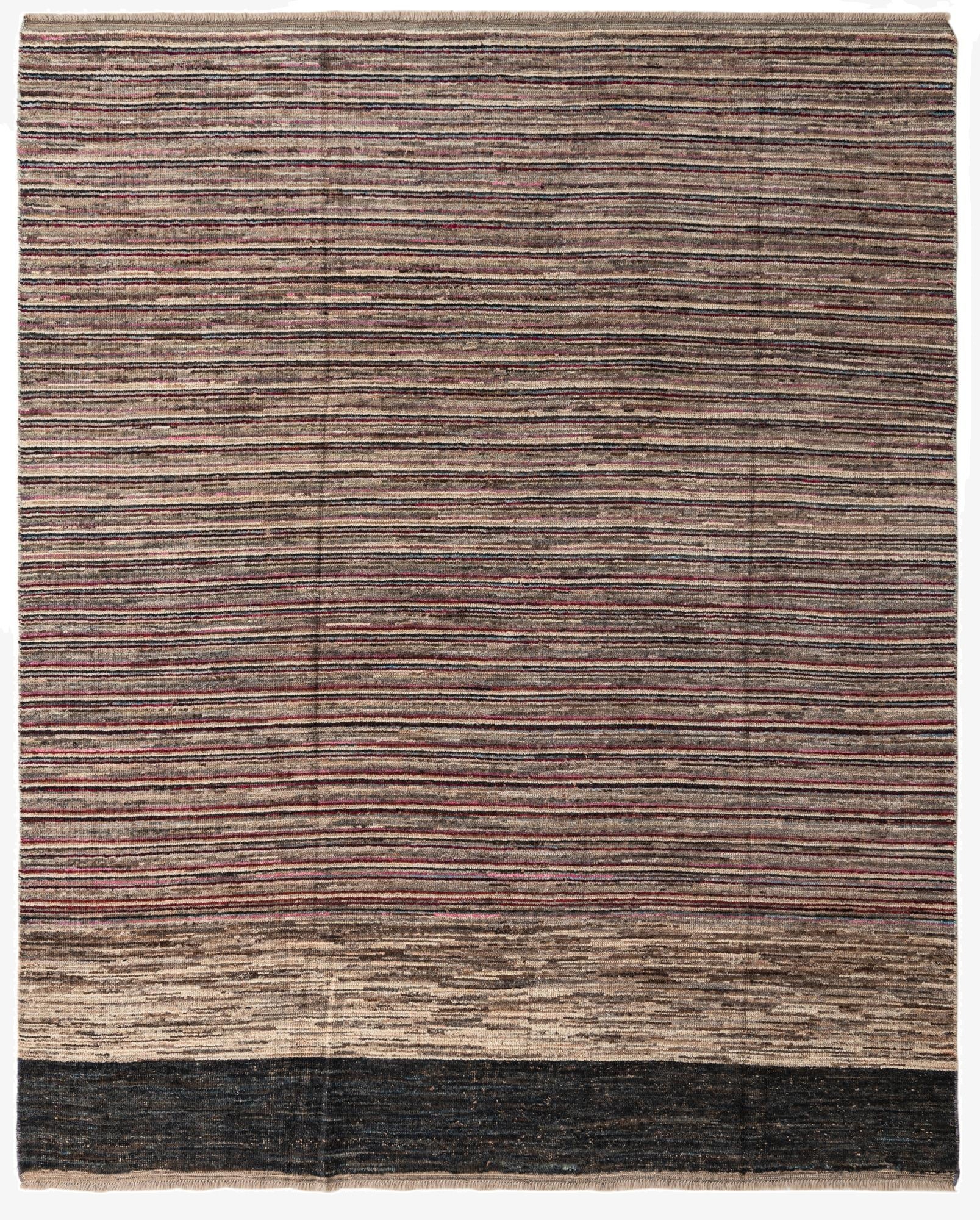 8' x 9' 10  Hand Knotted Moroccan Wool Rug