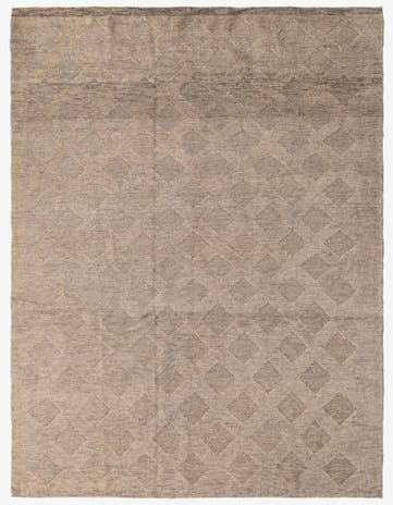 6' 1 x 8' Hand Knotted Moroccan Wool Rug