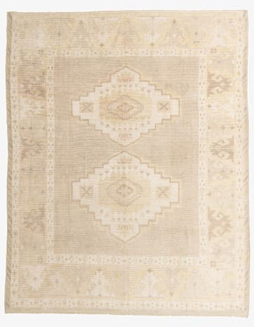 9' 9 x 11' 3 Hand Knotted Moroccan Wool Rug
