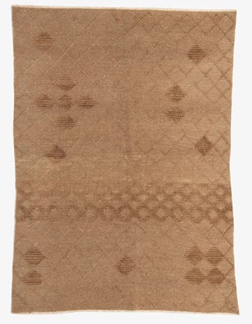 5' 6 x 7' 7 Hand Knotted Moroccan Wool Rug