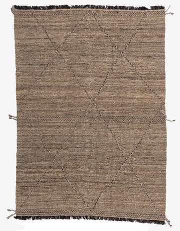 5' 7 x 7' 9 Hand Knotted Moroccan Wool Rug