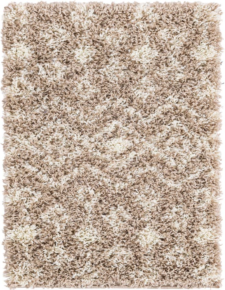 Detail image of 2' x 3' Moroccan Trellis Shag Rug