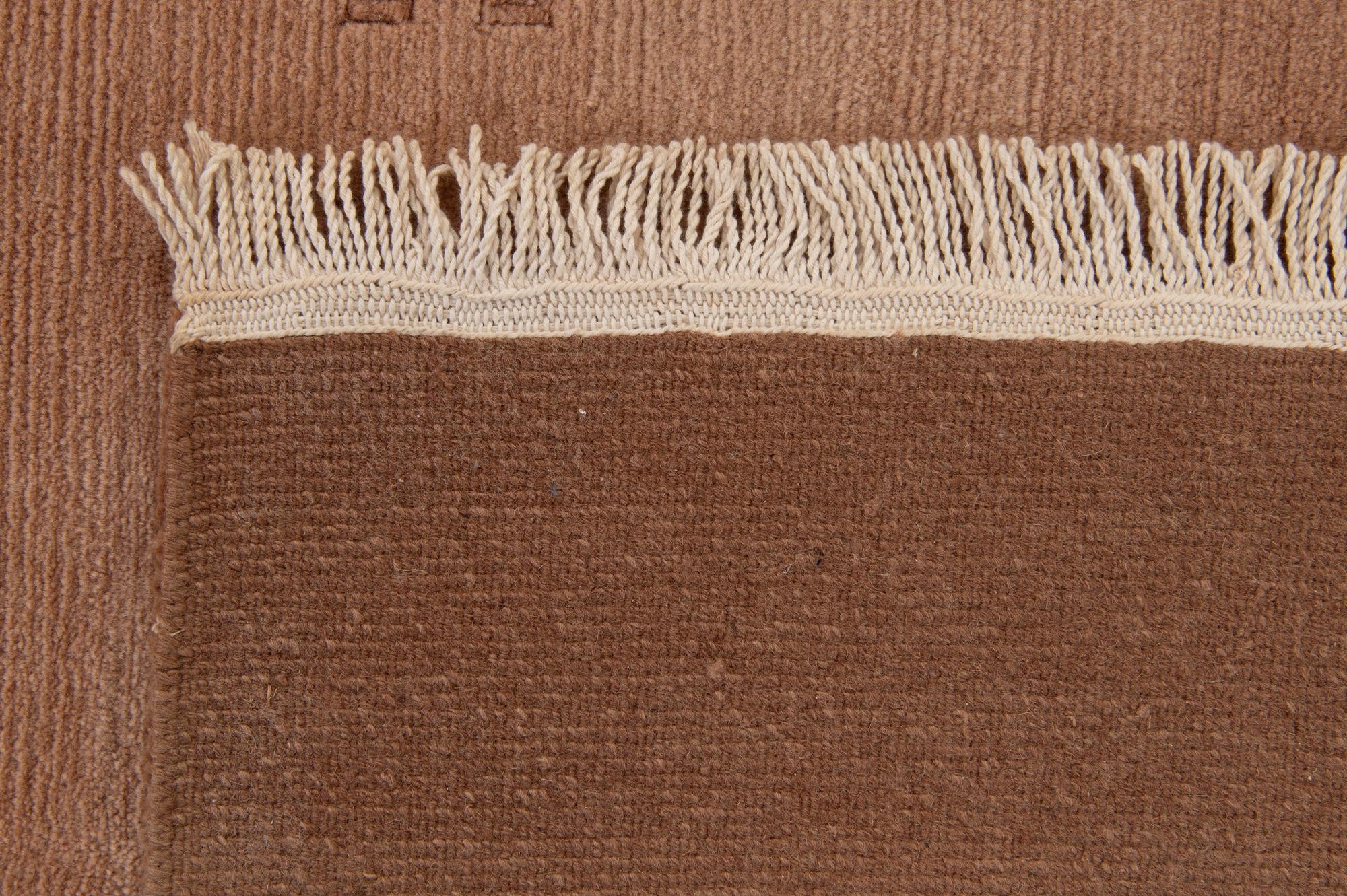 5' 9 x 8' Hand Knotted Nepal Rug