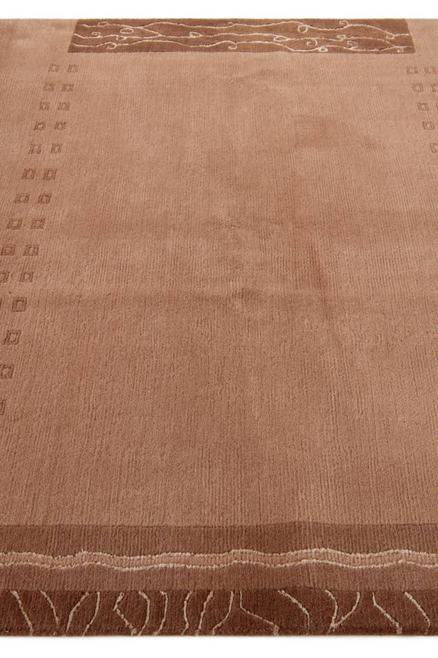 Detail image of 5' 9 x 8' Hand Knotted Nepal Rug