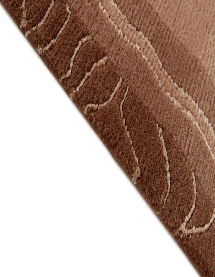 Detail image of 5' 9 x 8'  Hand Knotted Nepal Rug