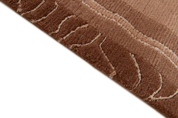 Detail image of 5' 9 x 8' Hand Knotted Nepal Rug