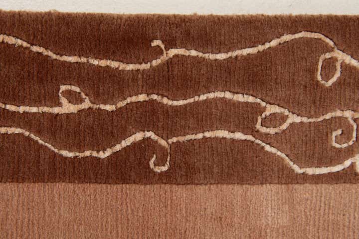 5' 9 x 8' Hand Knotted Nepal Rug