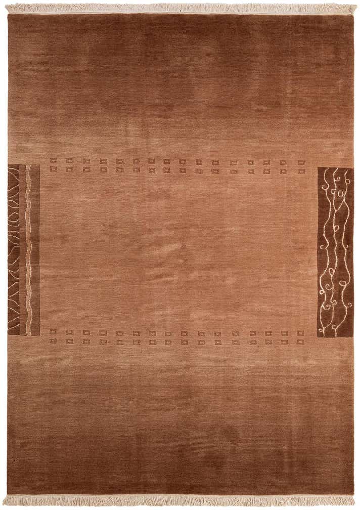 5' 9 x 8' Hand Knotted Nepal Rug