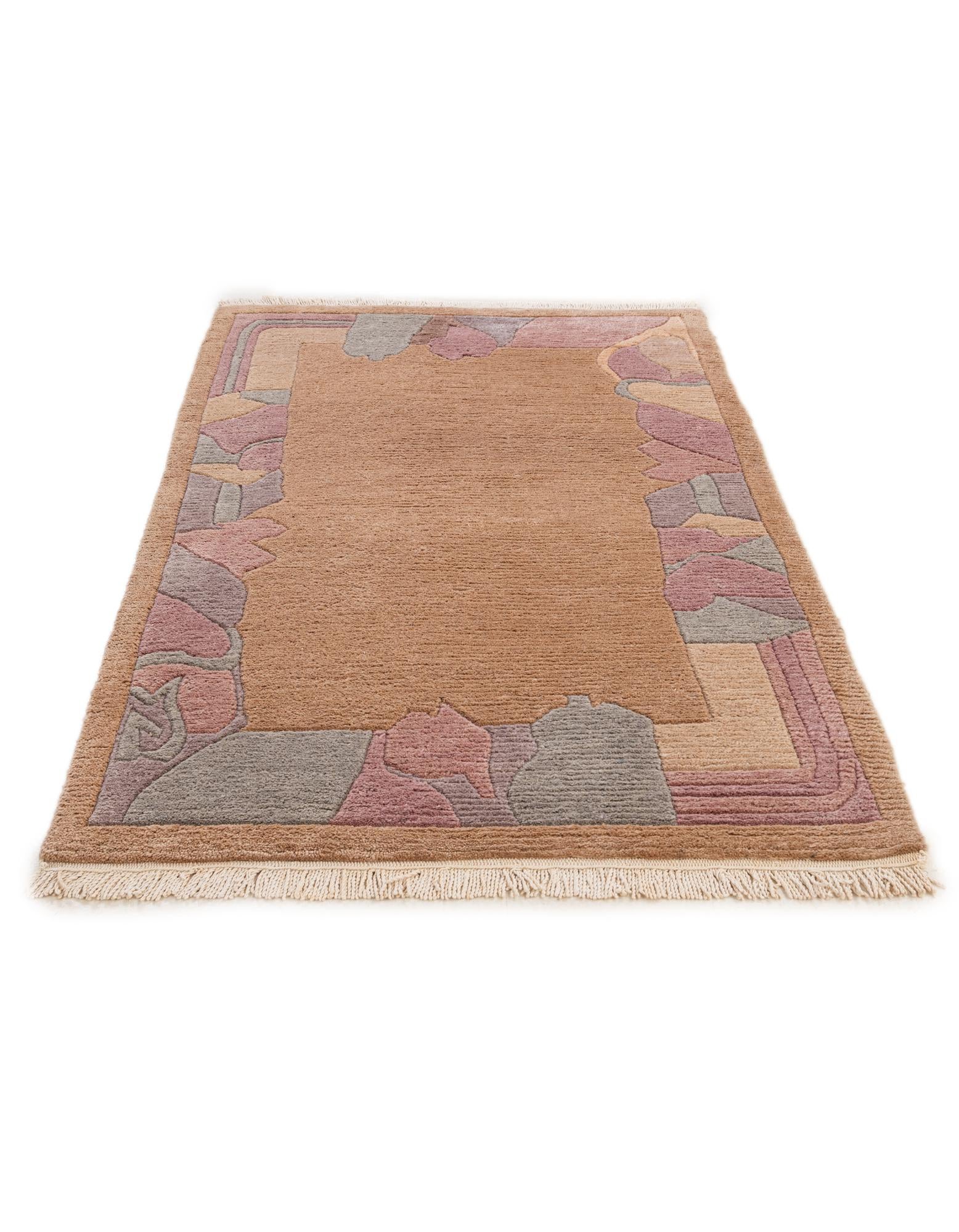 3' 1 x 5' 5 Hand Knotted Nepal Wool Rug