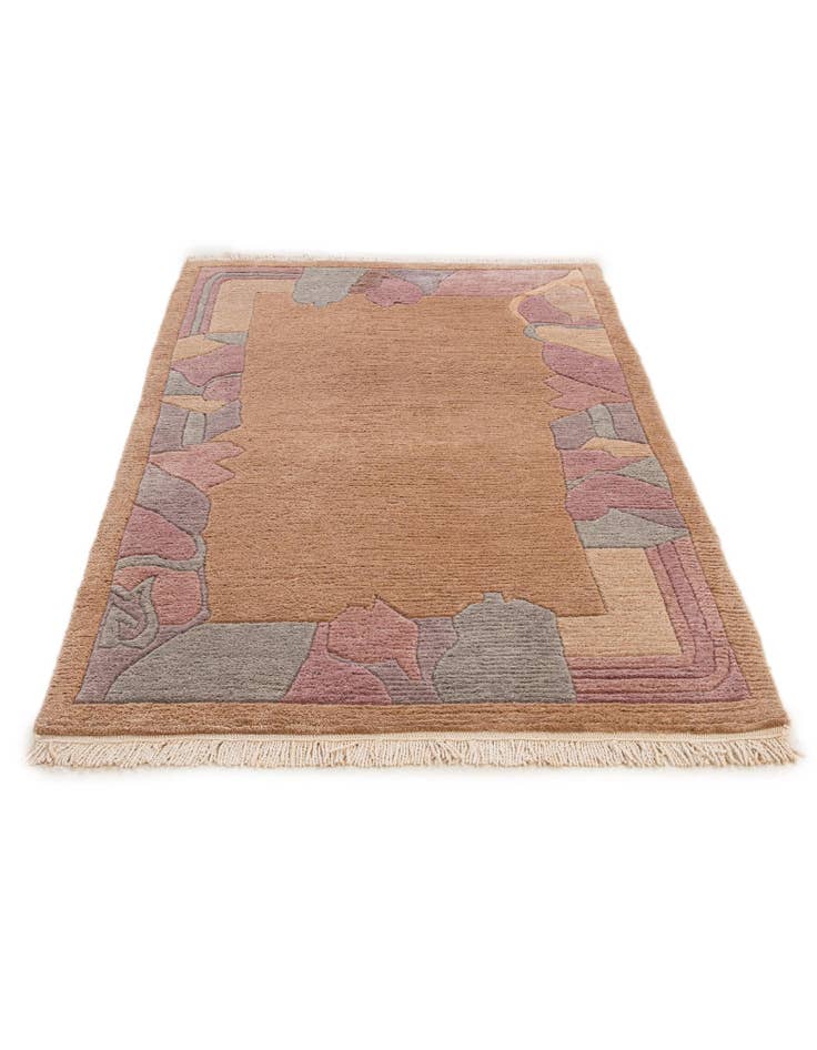 Detail image of 3' 1 x 5' 5 Hand Knotted Nepal Wool Rug