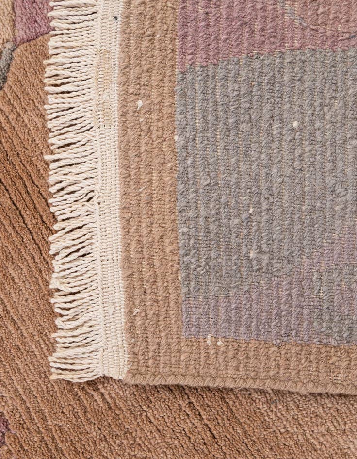 Detail image of 3' 1 x 5' 5  Hand Knotted Nepal Wool Rug