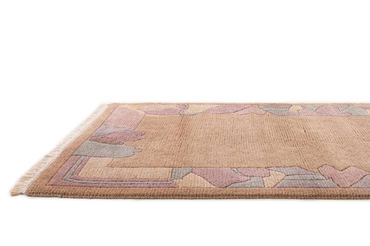 Detail image of 3' 1 x 5' 5 Hand Knotted Nepal Wool Rug