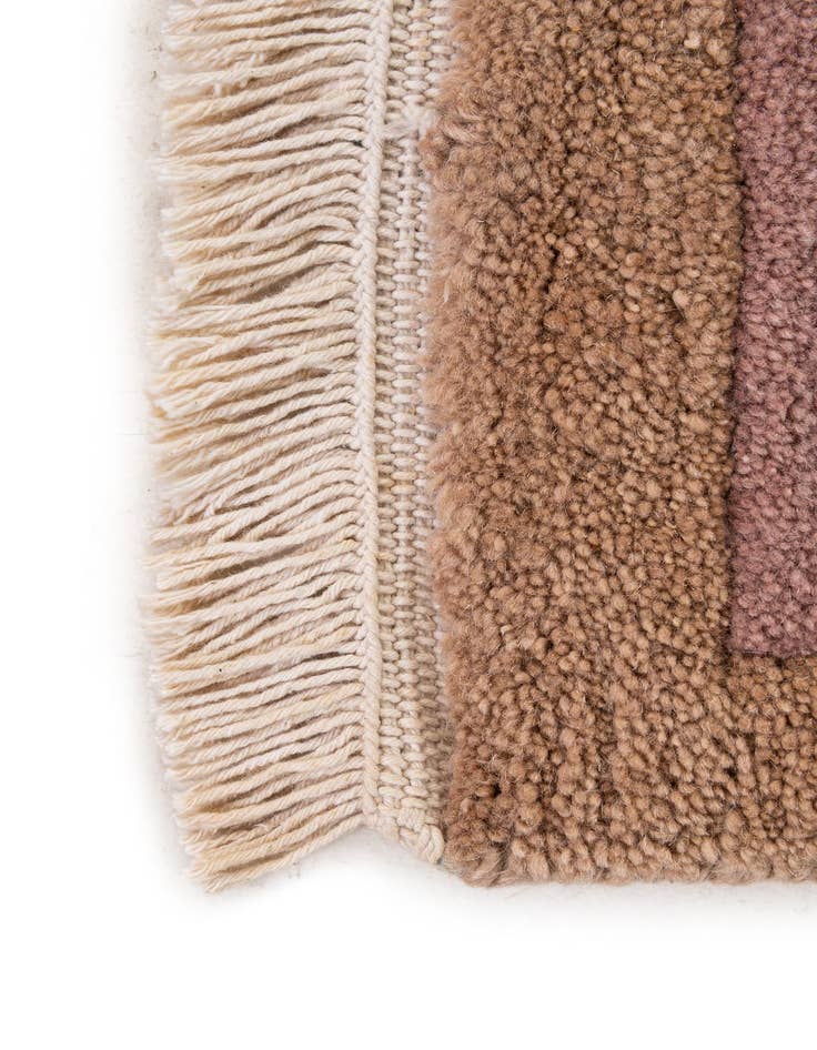 Detail image of 3' 1 x 5' 5  Hand Knotted Nepal Wool Rug