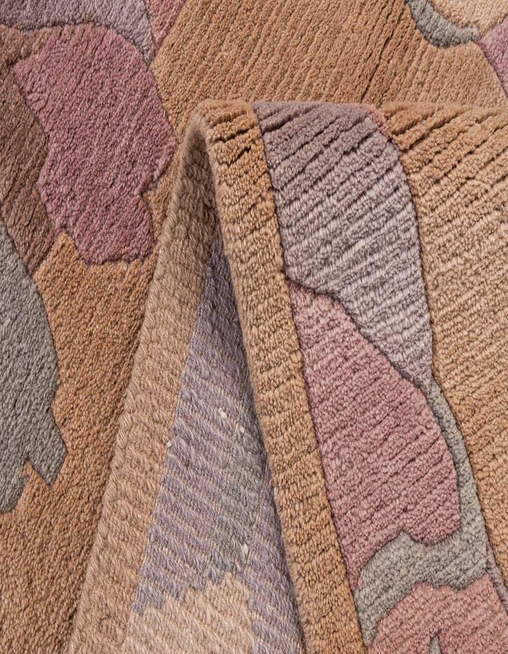 Detail image of 3' 1 x 5' 5  Hand Knotted Nepal Wool Rug