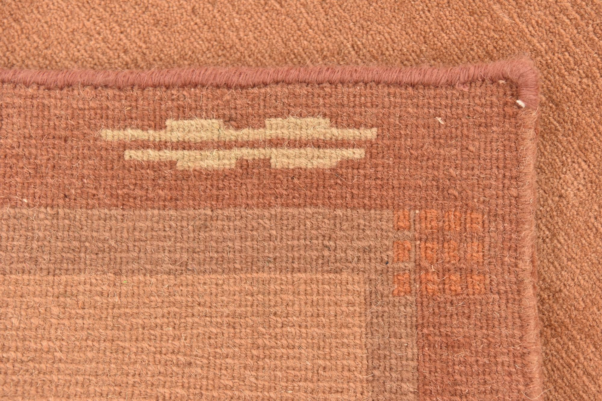 2' 4 x 4' 7 Hand Knotted Nepal Wool Rug