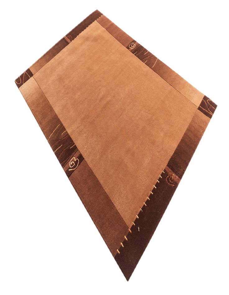 Detail image of 4' 8 x 6' 7 Hand Knotted Nepal Rug