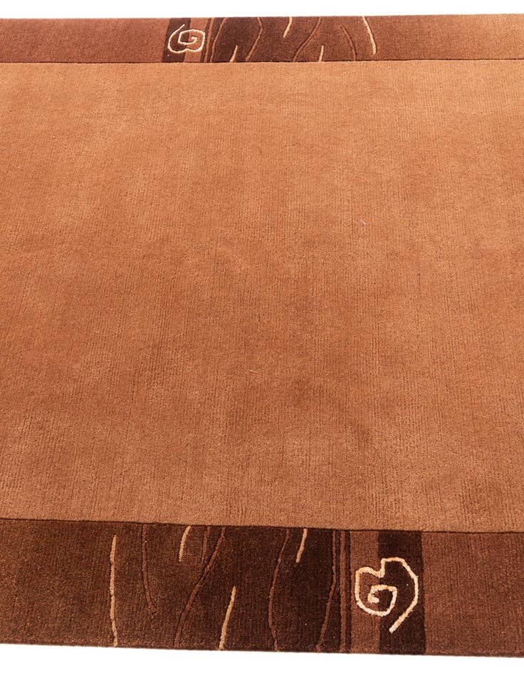 Detail image of 4' 8 x 6' 7 Hand Knotted Nepal Rug