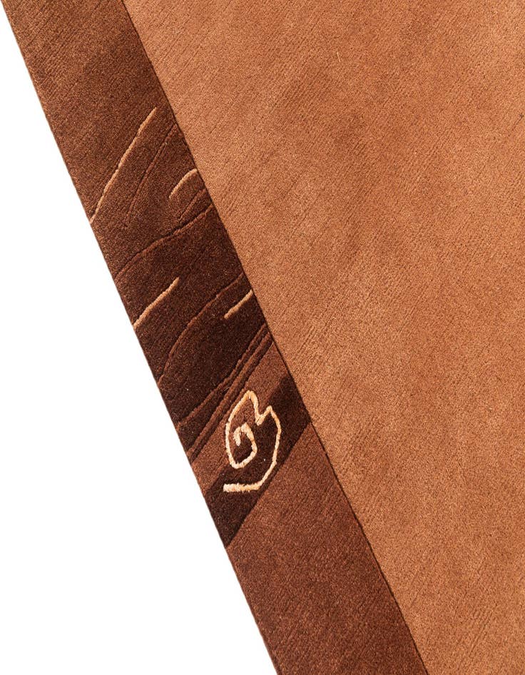 Detail image of 4' 8 x 6' 7 Hand Knotted Nepal Rug