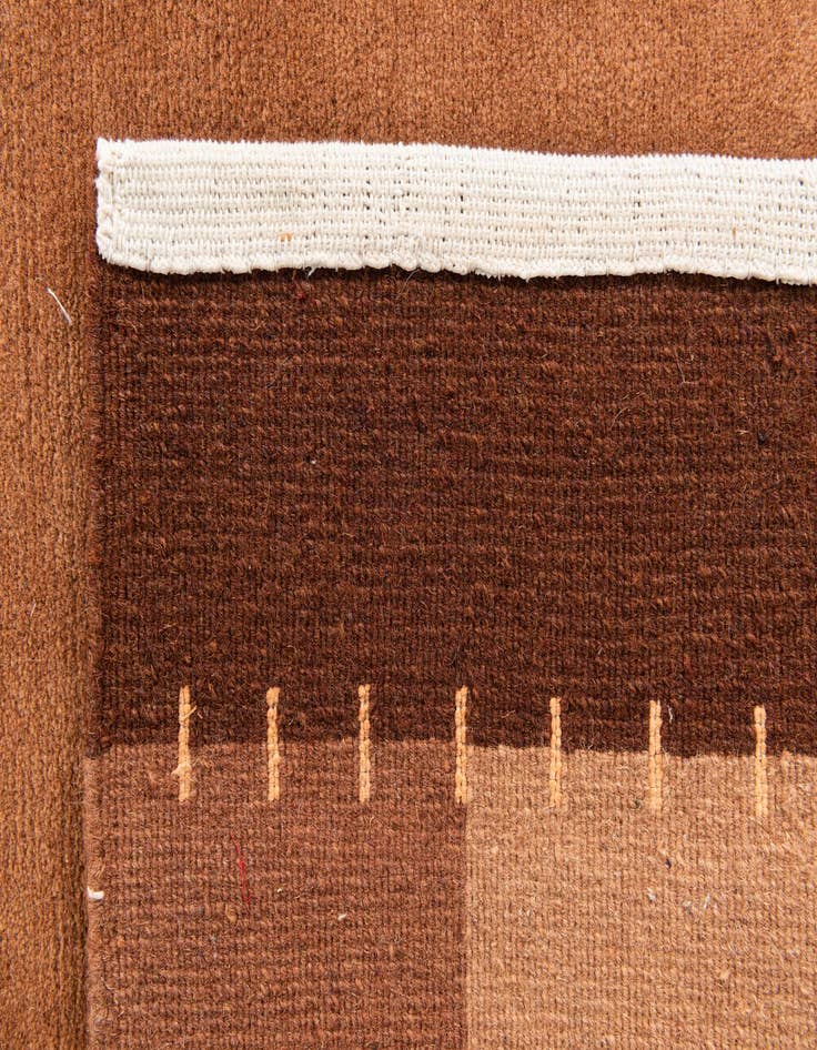 Detail image of 4' 8 x 6' 7 Hand Knotted Nepal Rug