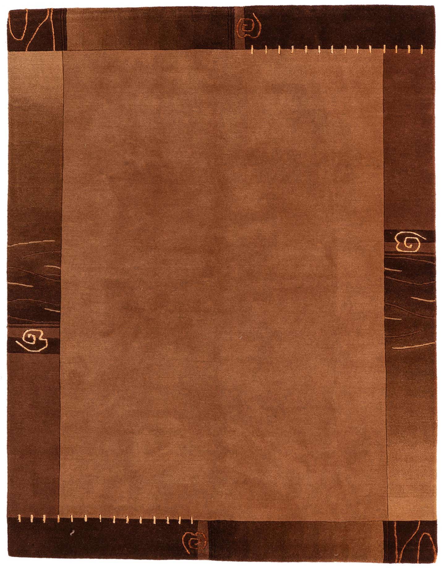 4' 8 x 6' 7 Hand Knotted Nepal Rug